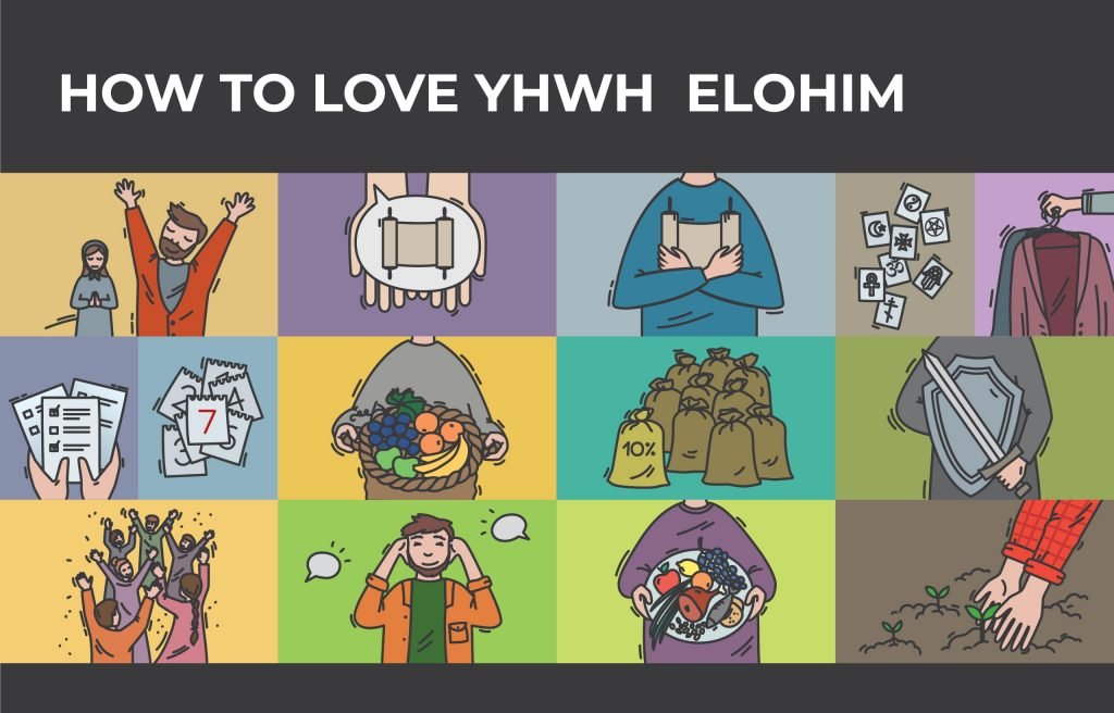 HOW TO LOVE YHWH ELOHIM